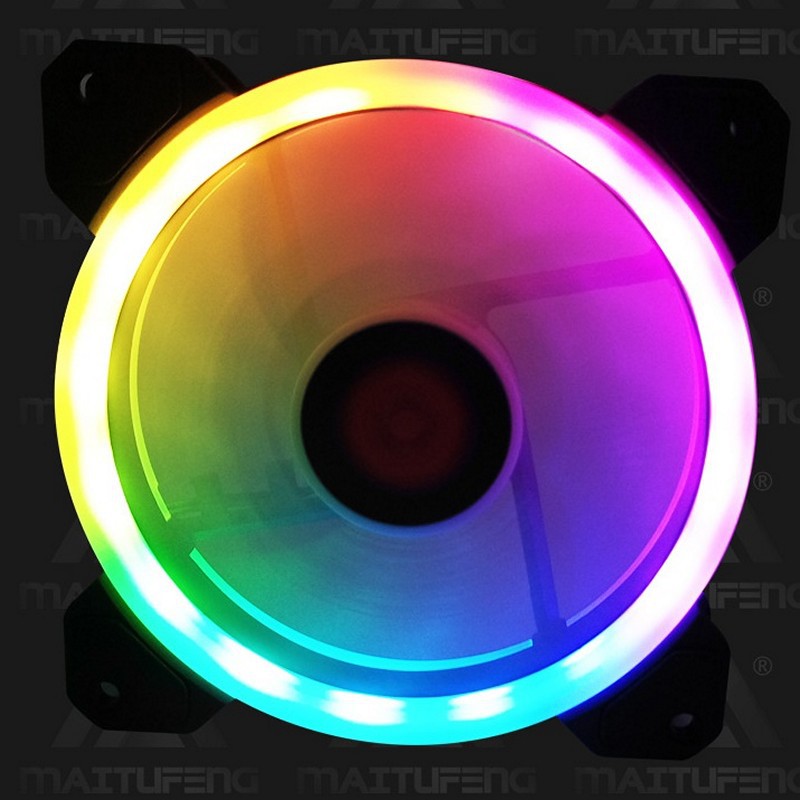 Quạt Led RGB Coolmoon 12cm cho máy tính