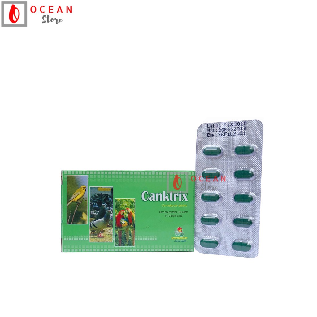 1 vỉ Canktrix cho gà đá