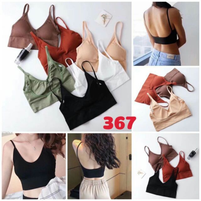 áo Lót Nữ Bra Hở Lưng Gân Tăm ❤️ FREESHIP❤️ Dáng Chữ U Siêu Hot Bền Đẹp