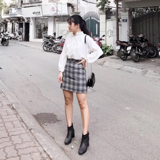 Sơ mi cổ viền bèo
