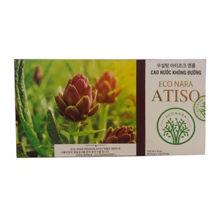[Xuất Hàn] Cao Nước Atiso Econara 100% Nguyên Chất Không Đường Hộp 20 Ống 베트남 달랏 아티 소/ 1 박 스 20 개입