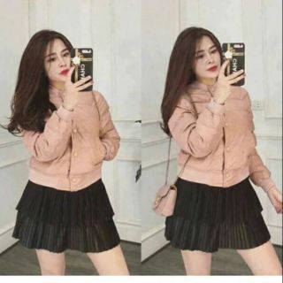 Váy tầng dập li có hình thật