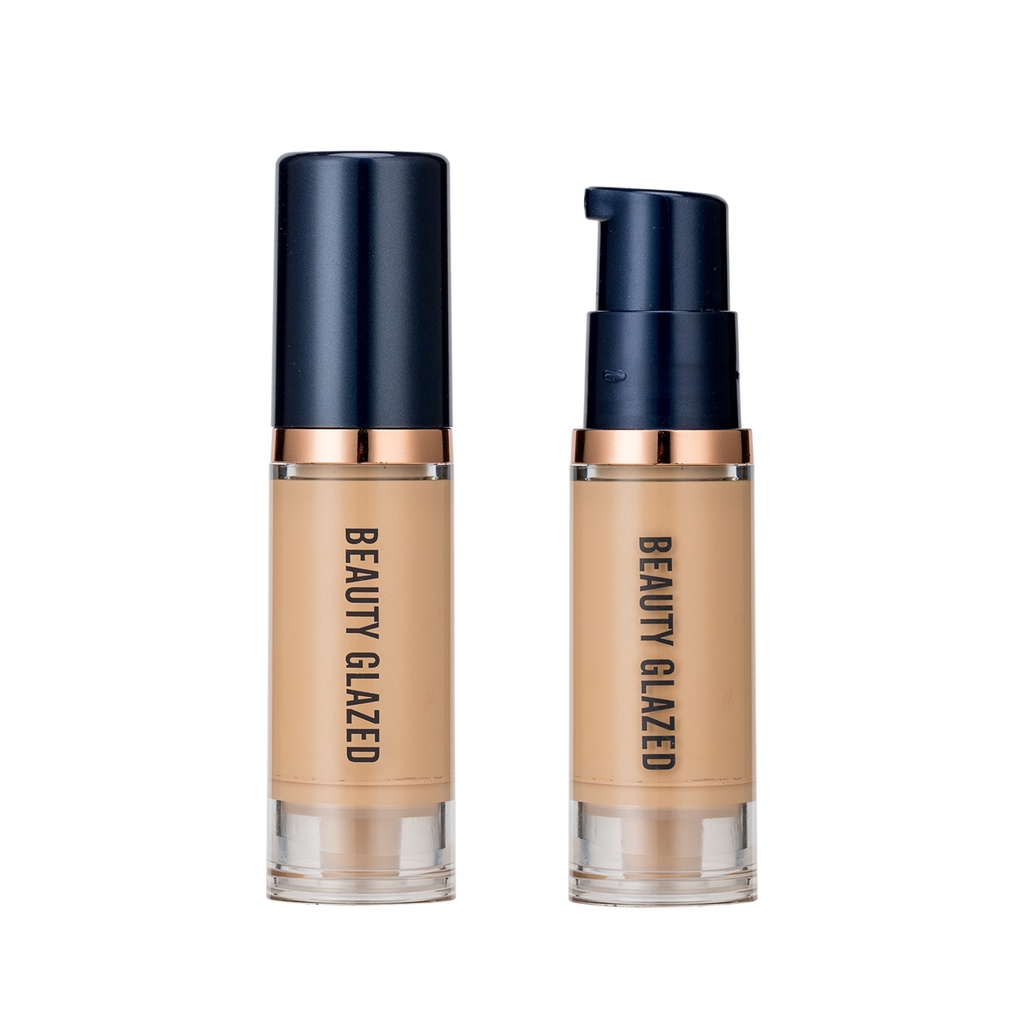 Kem nền che khuyết điểm dạng lỏng Beauty Glazed 6 màu sắc lì tùy chọn kiềm dầu lâu trôi làm sáng da
