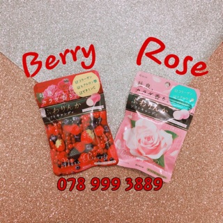 Kẹo Hoa Hồng & Mix Berry Kracie