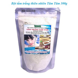 Bột tắm trắng thiên nhiên - Tâm Tâm 300g