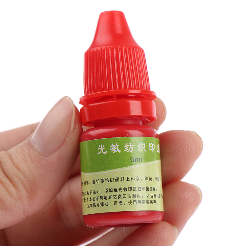 (Hàng Mới Về) Mực In Dấu 5ml Chống Thấm Nước Cho Trẻ Em