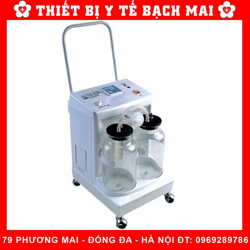 Máy Hút Dịch 2 Bình Yuwell 7A-23D [Chính Hãng-BẢO HÀNH 02 NĂM]