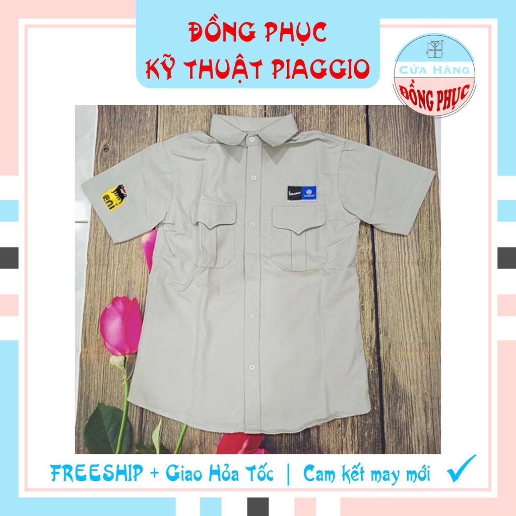 ĐỒNG PHỤC NHÂN VIÊN KỸ THUẬT VIÊN - KỸ THUẬT TRƯỞNG CHÍNH HÃNG PIAGGIO, ĐÚNG CHUẨN CỦA PIAGGIO