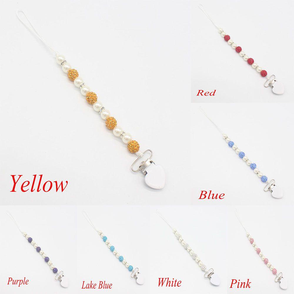 LUOL Kẹp Núm Vú Giả Đính Hạt Làm Quà Tặng Cho Bé Giá Đỡ