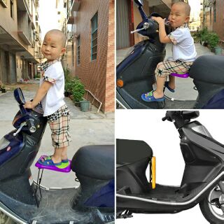 Ghế ngồi xe máy cho bé. Gấp gọn đc