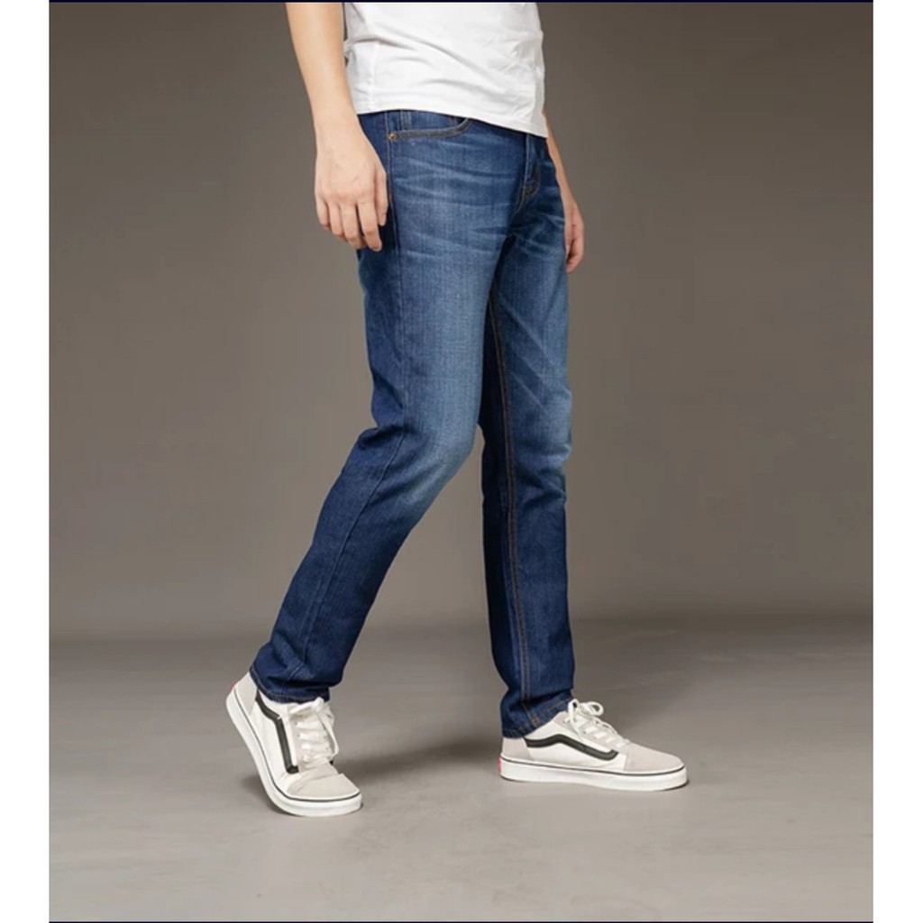 quần jean nam dáng côn co giãn cao cấp | BigBuy360 - bigbuy360.vn