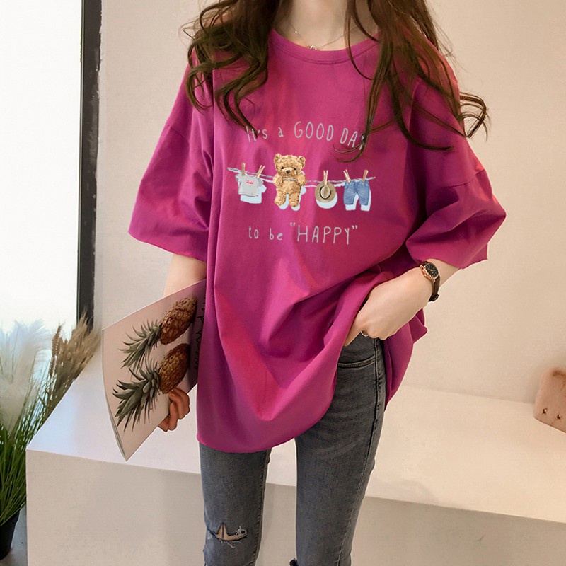 NRVP 2021 summer new Korean short-sleeved T-shirt women loose all-match blouse women clothes