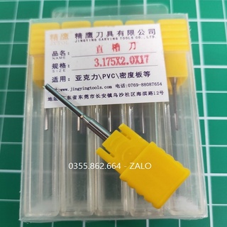 Dao thẳng 2 me cắt alu gương