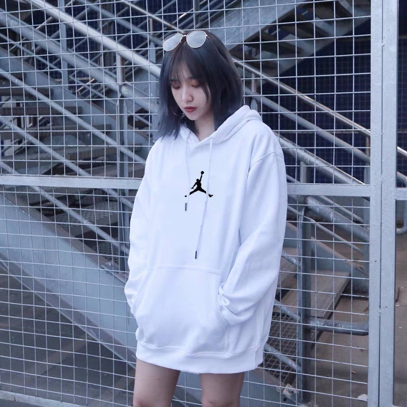 Áo Hoodie logo Jordan Unisex Nam Nữ, áo hôdie nam nữ nỉ bông
