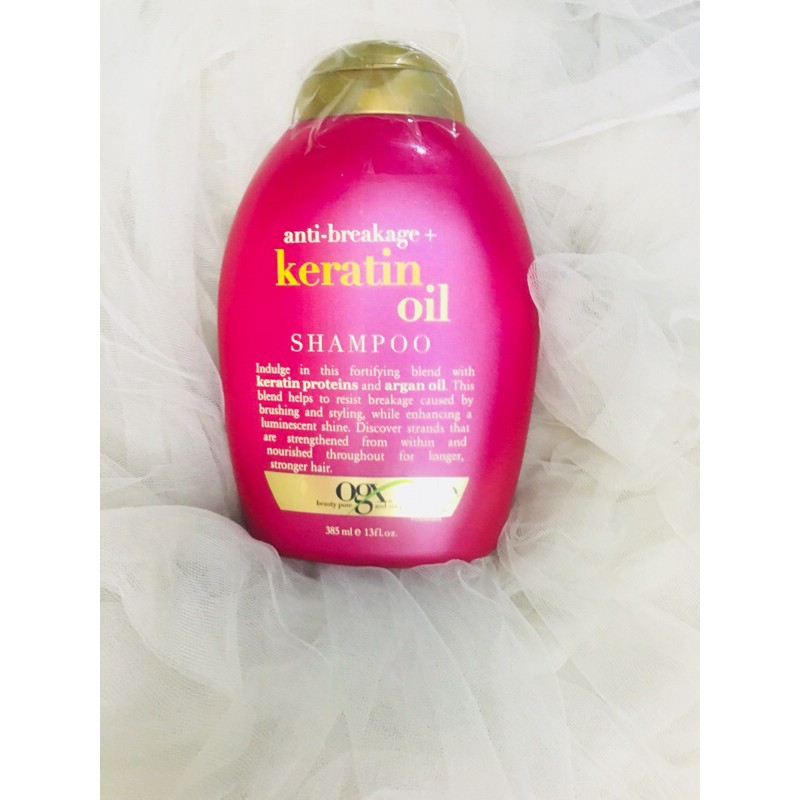 [Chính Hãng] Dầu Gội Ogx Keratin Oil 385ml của Mỹ Chuyên Hàng USA-Hàng Giá Rẻ (Hình ảnh shop tự chụp).