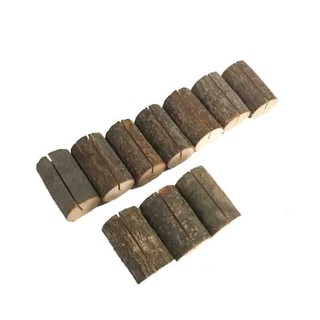Khúc gỗ nhỏ hình chữ nhật dài cắm thẻ trang trí