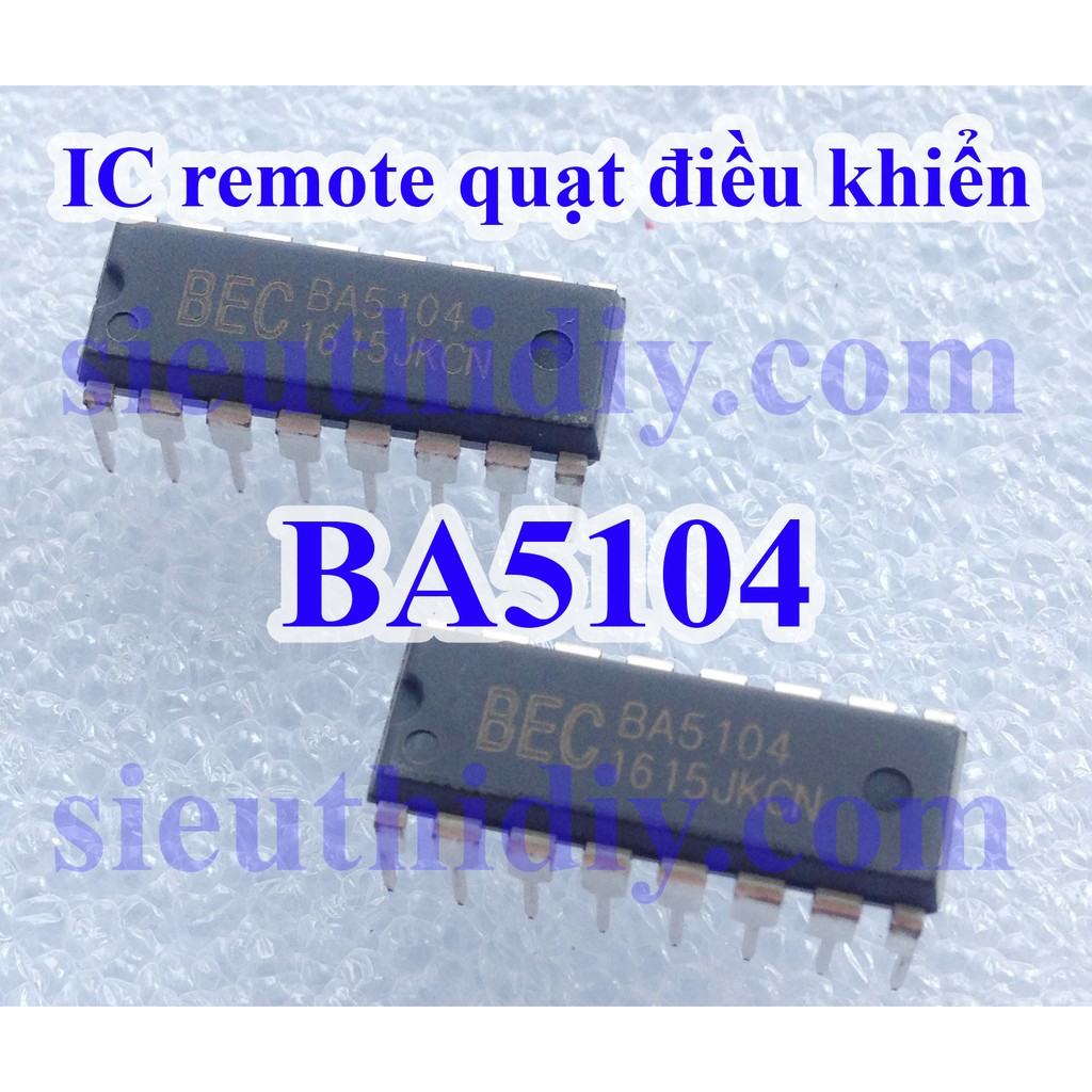 IC quạt 8206, 5104 cho remote và quạt điều khiển từ xa