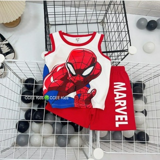 Bộ Cotton Siêu Nhân cực chất bé trai (9-18kg)