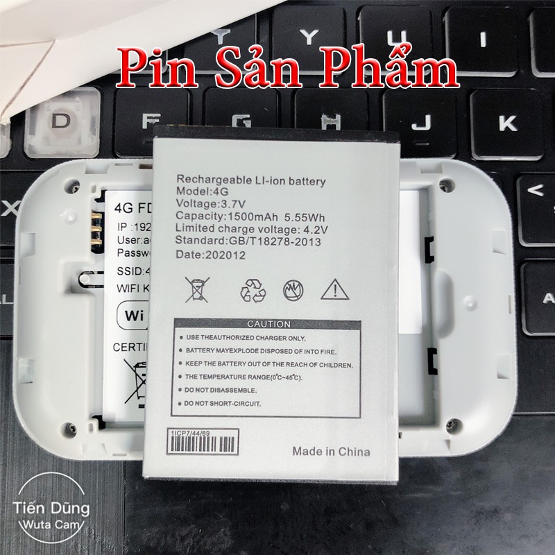 Bộ phát sóng Wifi 4G Lte 150Mbps pin dùng 4- 6h liên tục hay Bộ Mobie Wifi 4G Lte hỗ trợ mọi sim điện thoại
