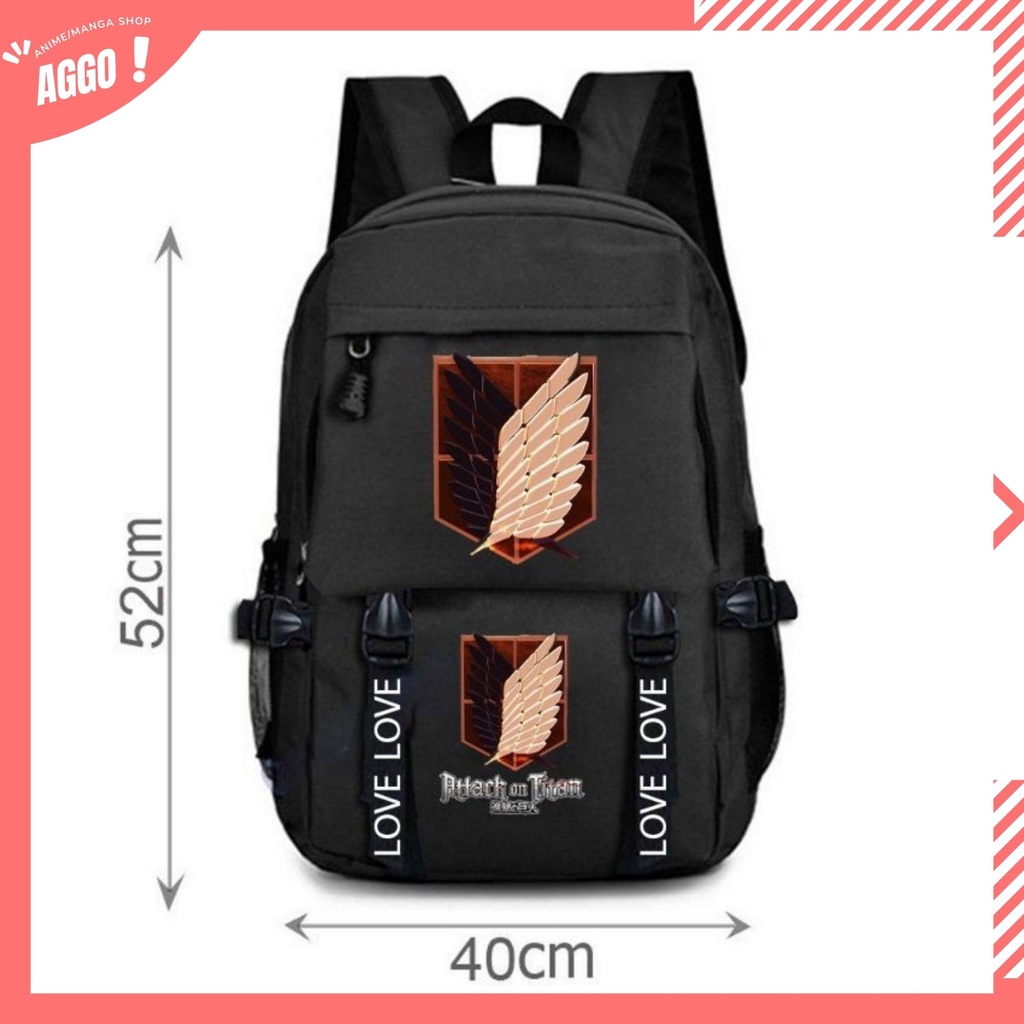 Balo Đi Học Anime Attack On Titan  Cực HOT