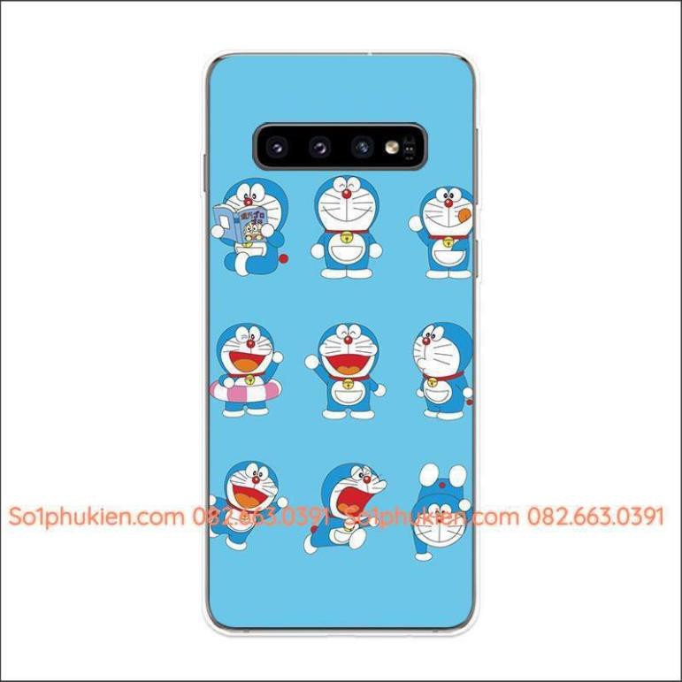 Ốp Lưng Samsung Galaxy S9 S9+ S10 S10+ Plus S10e S10 Lite dẻo in hình Doraemon đẹp