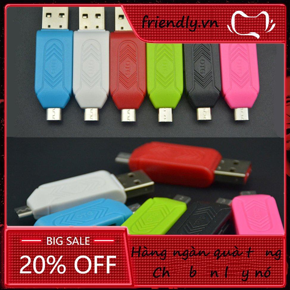 Đầu Đọc Thẻ Otg Đa Năng Cho Điện Thoại | BigBuy360 - bigbuy360.vn