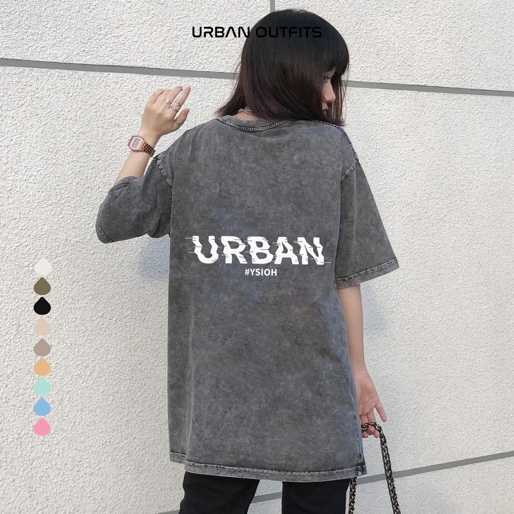 Áo Thun Tay Lỡ Form Rộng URBAN OUTFITS ATO139 Local Brand In Hình ver 2.0 Chất Vải 100% Compact Cotton 250GSM