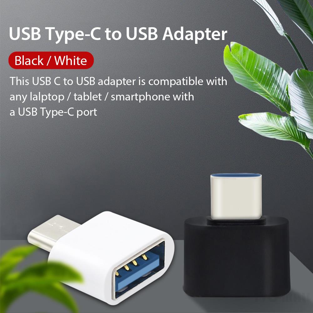 Đầu chuyển đổi Mini Type C USB C sang USB2.0 OTG đồng bộ dữ liệu cho điện thoại thông minh Samsung LG Xiaomi