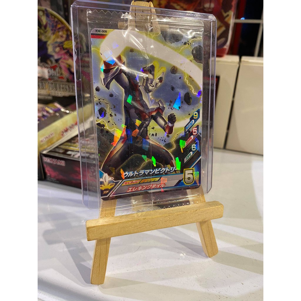 Thẻ bài sưu tầm bánh xốp Ultraman 2 - Ultraman Victory - Tặng bọc bài nhựa bảo quản