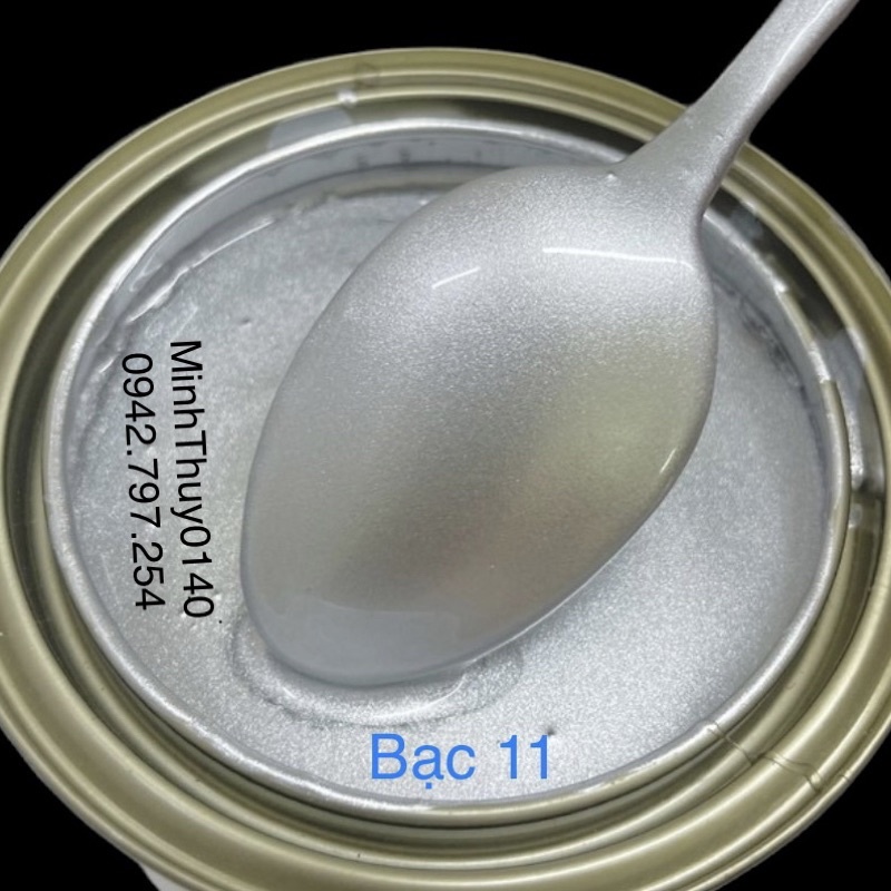 Bạc 2K Tự Bóng 18 14 11 chuyên dụng sơn Ô tô Xe máy