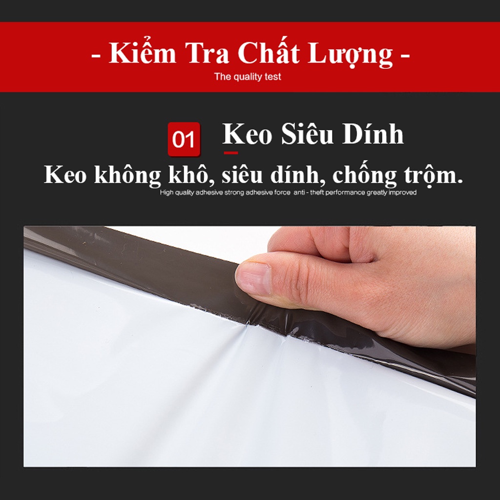 Túi Gói Hàng niêm phong có sẵn keo dán 25x35 28x42 32x45 38x52 - Phụ kiện bán hàng Hồng Phát