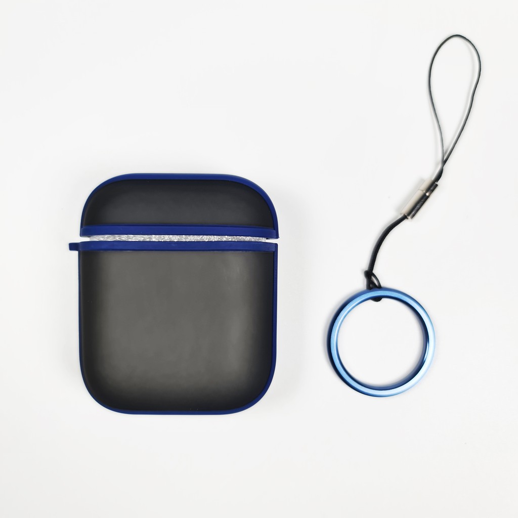 Bao Case Ốp Chống Shock Cho Airpods 1/ Airpods 2 Hybrid Ultra Case Kèm Móc Khóa.