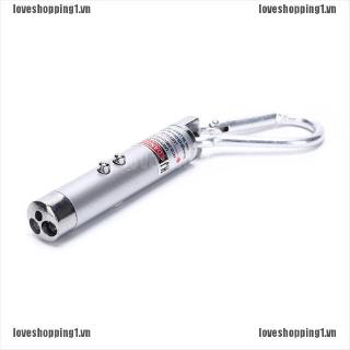 Bút Chiếu Tia Laser Đỏ 3 Trong 1