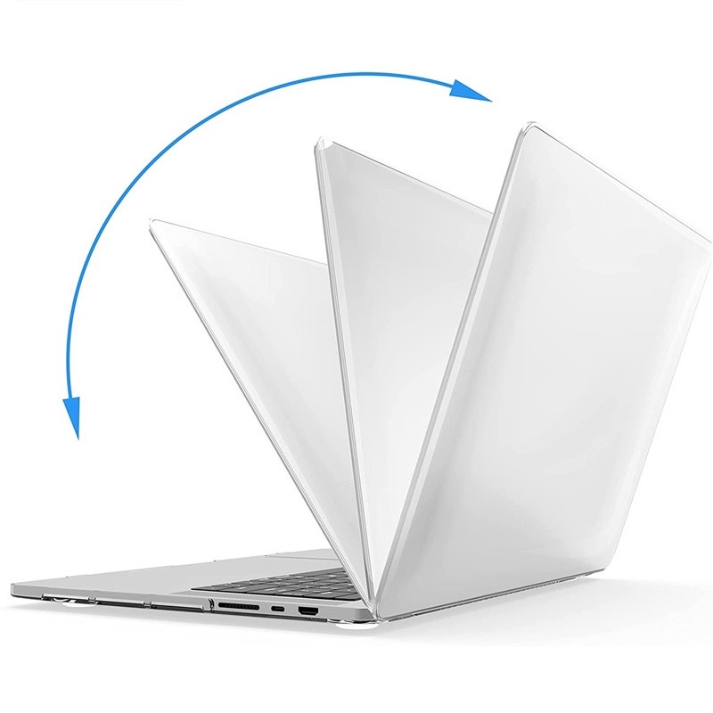 6 in 1 Ốp Máy Tính Bảng Trong Suốt  Cho 2023 Macbook Air 15 13.6 A2941 A2681 Pro 14 16 inch M1 Pro Max A2442 A2485 Retina 14 2021
