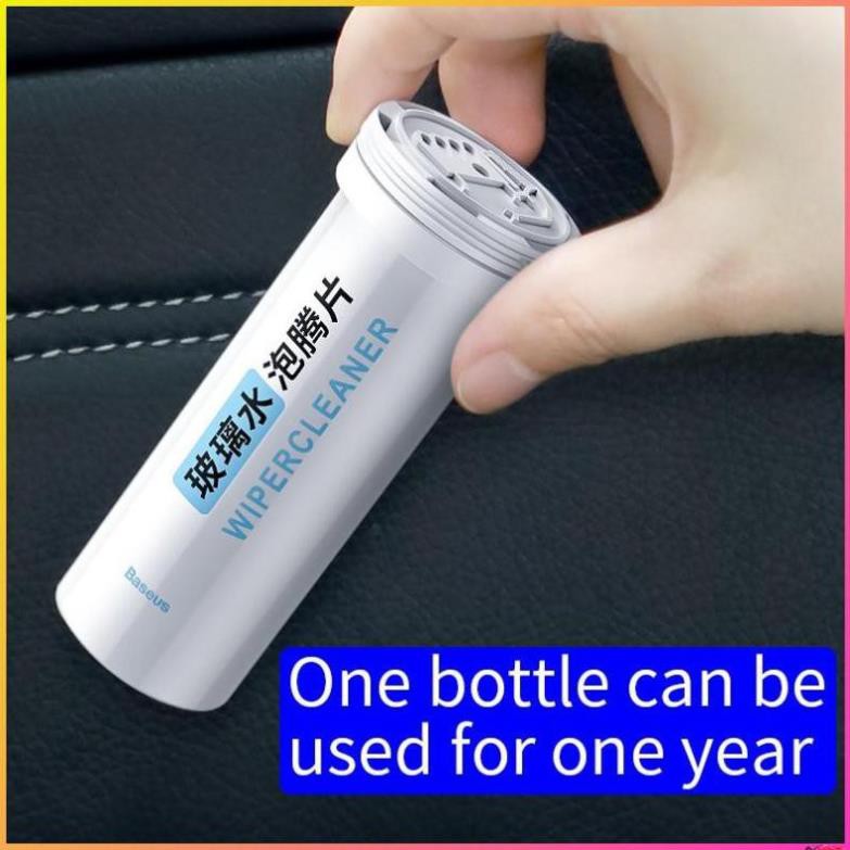 Hộp 12 viên rửa kính chắn gió xe hơi hiệu Baseus Seminoma dạng cứng