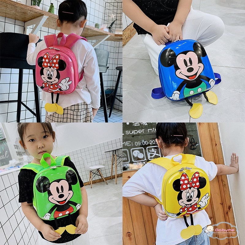 Balo Đi Học Hình Quả Trứng Hoạt Hình Dễ Thương Cho Trẻ Mẫu Giáo 1-3 Tuổi