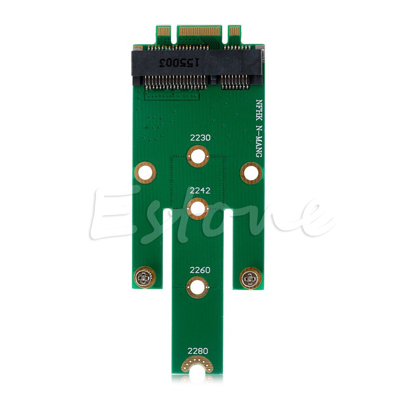 Card chuyển đổi mSATA PCI-E 3.0 SSD sang NGFF M.2 B SATA