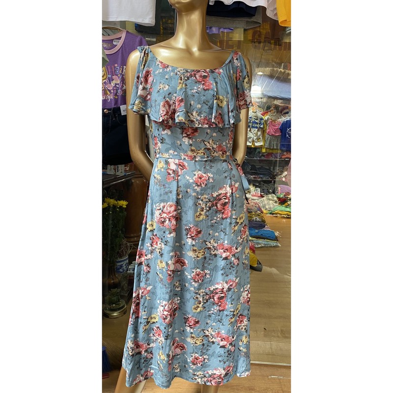 [Chuyên sỉ]Váy maxi lanh 2 dây 1 tầng ngực💯{Cam kết hàng chất lượng} | BigBuy360 - bigbuy360.vn