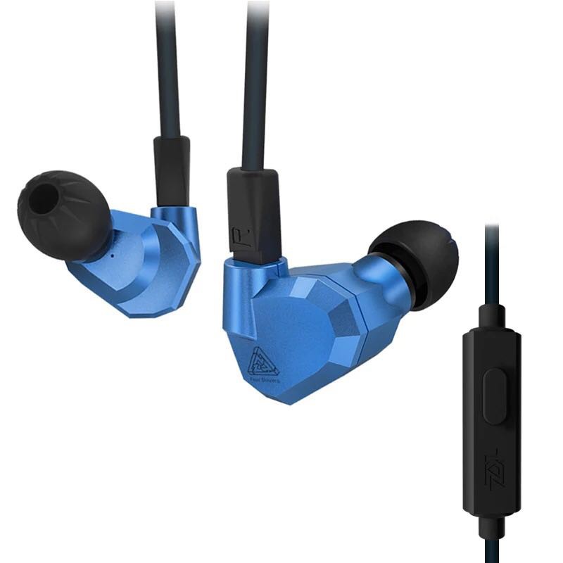 KZ ZS5 2DD+2BA Hybrid In Ear Earphone HIFI DJ Monito Running Sport Earphones For KZ ZS10/ZSN PRO AS10 AS16