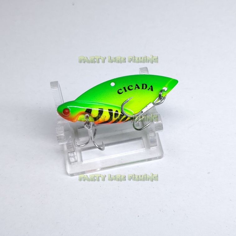 Cá sắt Cicada 12g | Mồi câu cá lóc | Bản Meta Vip nước sơn cao cấp được sơn theo công nghệ Nhật Bản