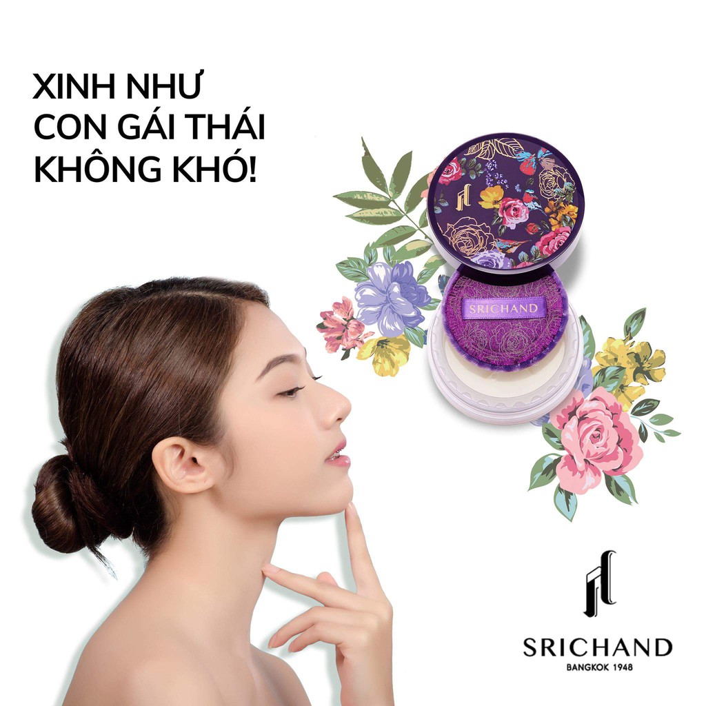 [ Auth Thái ]Phấn phủ trang điểm hoàn hảo cho da dầu Srichand Translucent Powder | BigBuy360 - bigbuy360.vn