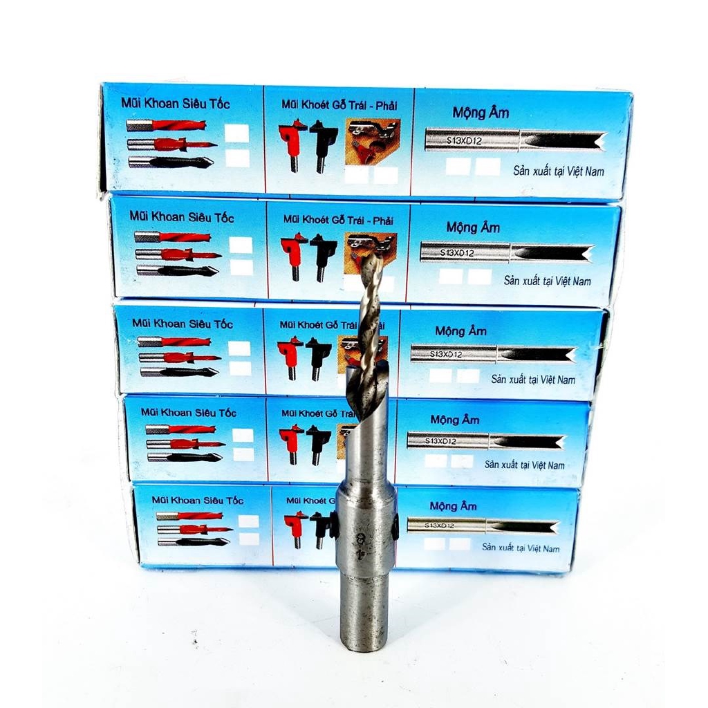 Khoan 2 tầng ngắn xoắn 4x8