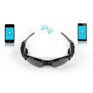 Kính Mặt Thông Minh, Kính Dâm Kiêm Tai Nghe Bluetooth 4.0 Smart Glass, Gia Dụng Thông Minh
