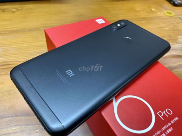Điện thoại Xiaomi Redmi 6 Pro 2sim ram 4G/64G, Máy Chính Hãng, pin 4000mah, Chiến PUBG/Liên Quân mượt