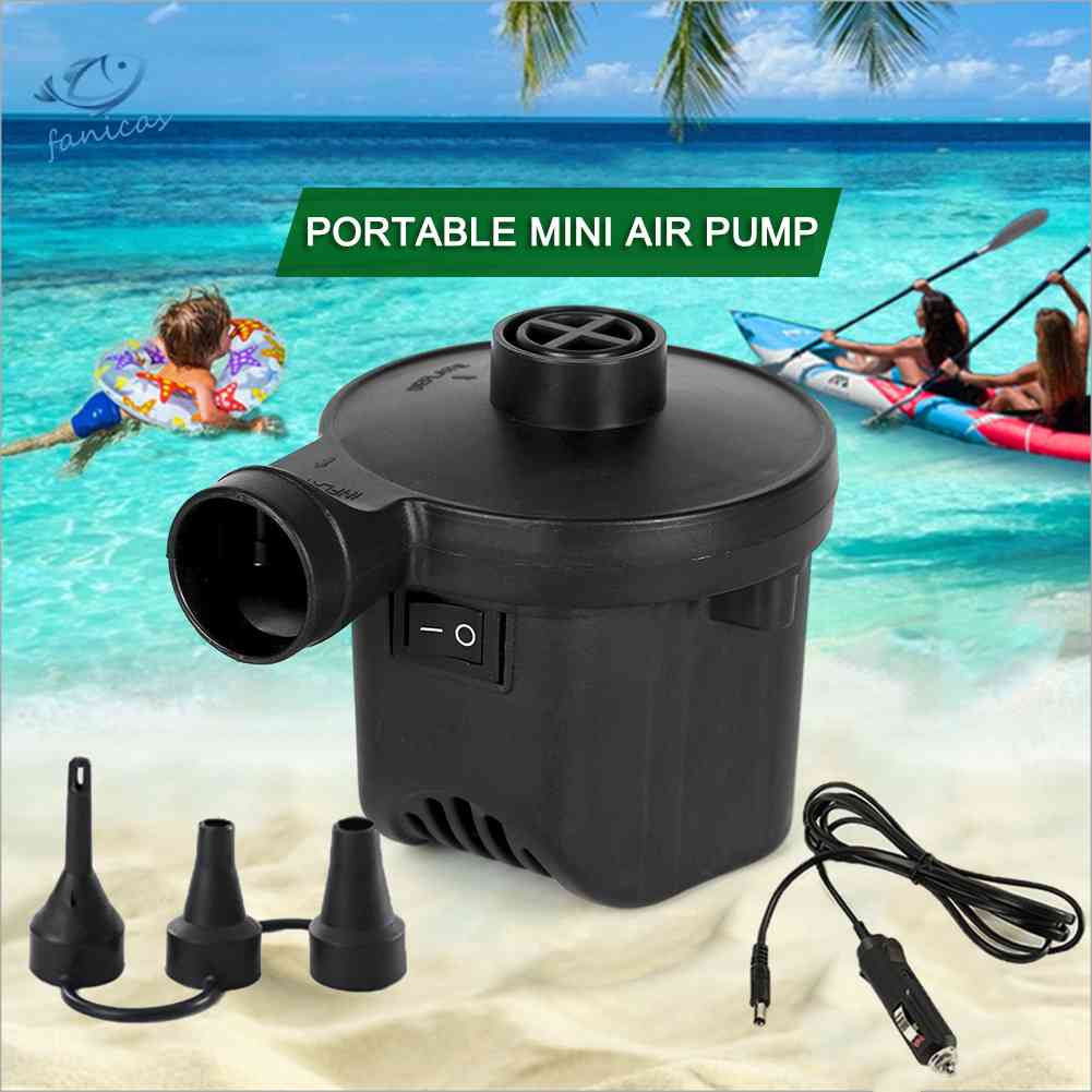 Máy Bơm Hơi Nén Khí Chạy Điện Cho Tàu Thuyền/Xe Hơi