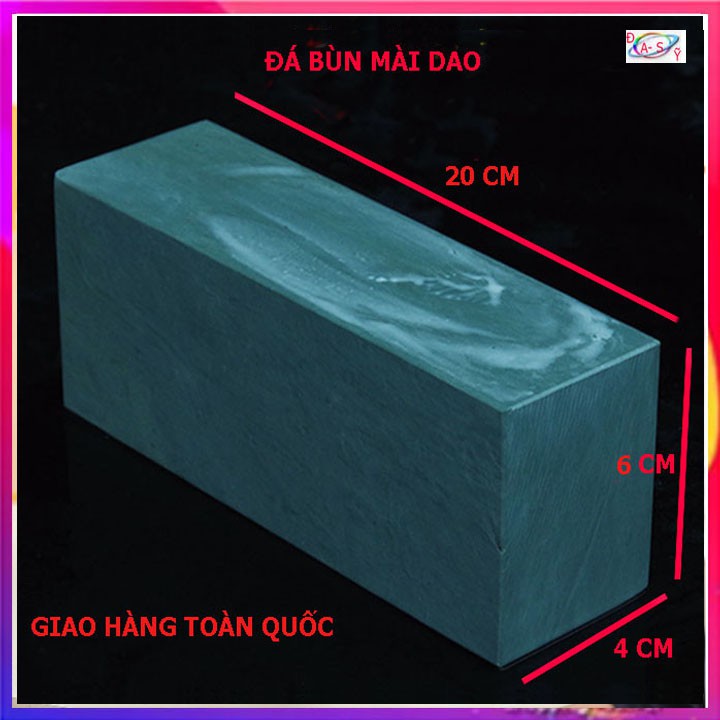 ĐÁ MÀI DAO BÙN KÍCH THƯỚC 20*6*4 cm