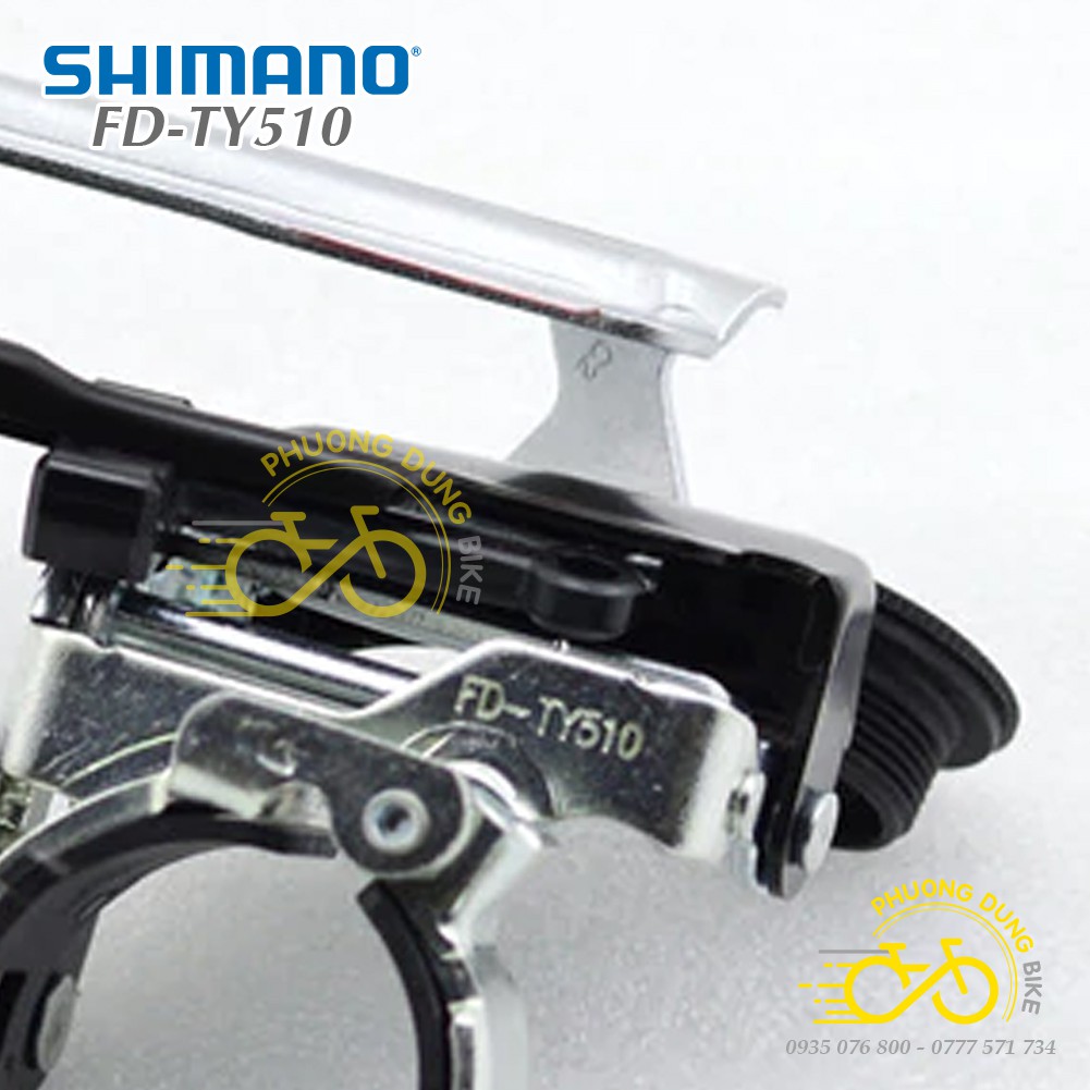 Sang đĩa  xe đạp SHIMANO TOURNEY FD TY510 - Hàng chính Hãng