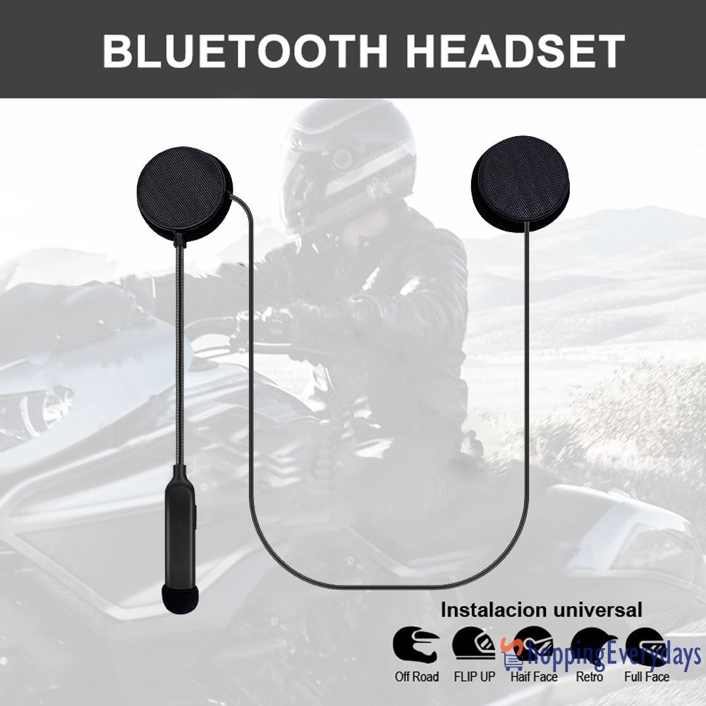 Tai Nghe Bluetooth Bt30 Không Dây Gắn Mũ Bảo Hiểm Chất Lượng Cao