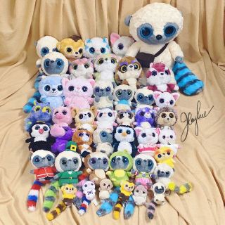 Trọn Set 43 gấu bông Chồn Cáo mắt thuỷ tinh