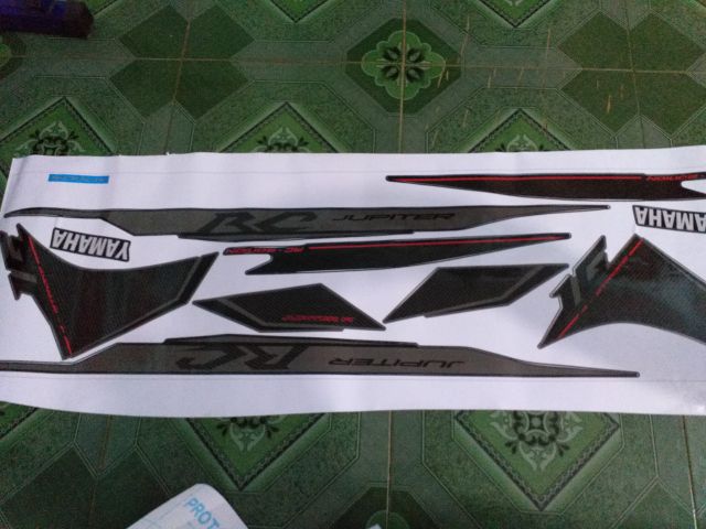 Tem rời dán xe jupiter rc fi